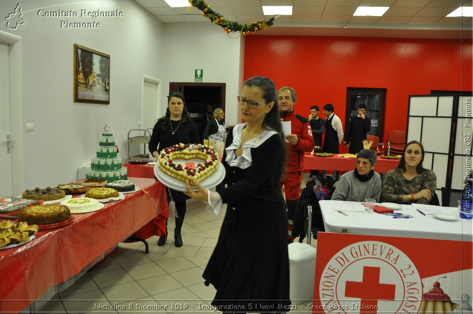 Nichelino 8 Dicembre 2019 - Inaugurazione 5 Nuovi Mezzi - Croce Rossa Italiana