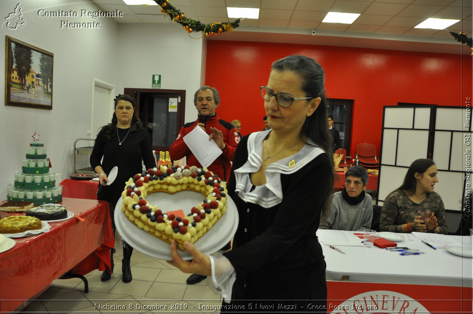 Nichelino 8 Dicembre 2019 - Inaugurazione 5 Nuovi Mezzi - Croce Rossa Italiana