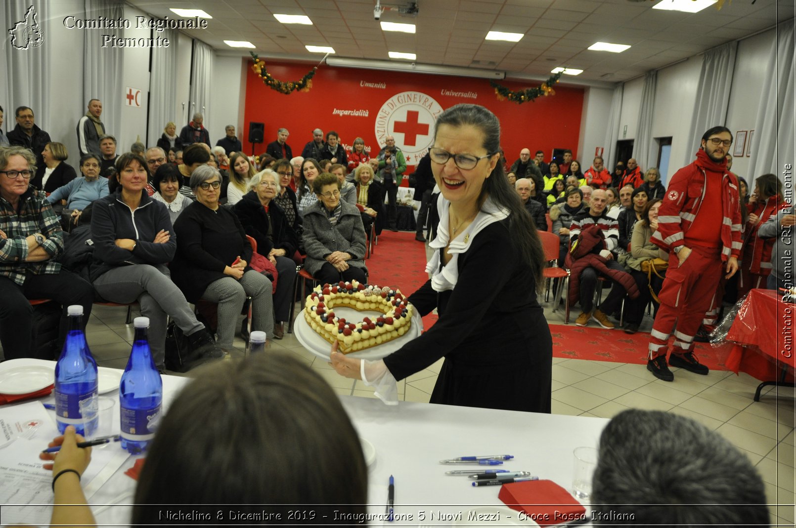 Nichelino 8 Dicembre 2019 - Inaugurazione 5 Nuovi Mezzi - Croce Rossa Italiana