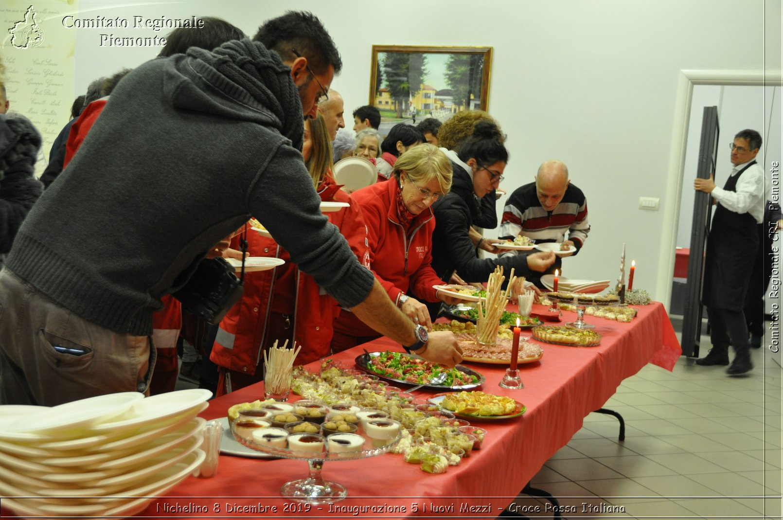 Nichelino 8 Dicembre 2019 - Inaugurazione 5 Nuovi Mezzi - Croce Rossa Italiana