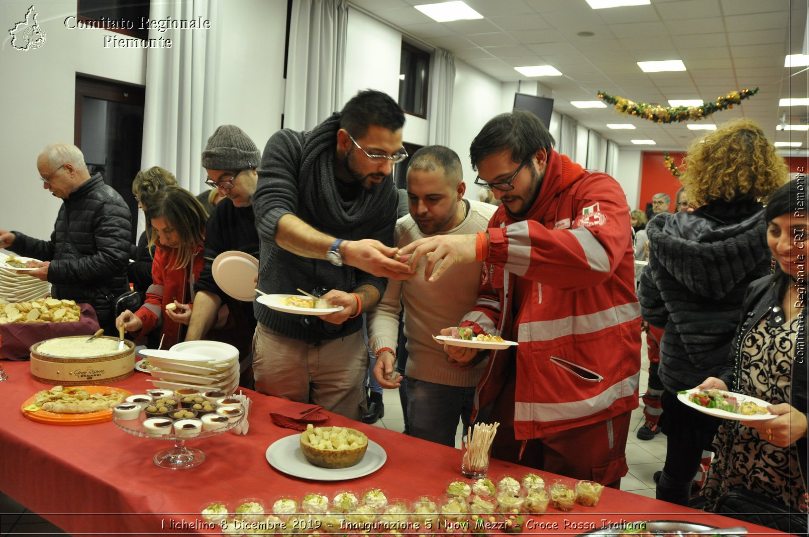 Nichelino 8 Dicembre 2019 - Inaugurazione 5 Nuovi Mezzi - Croce Rossa Italiana