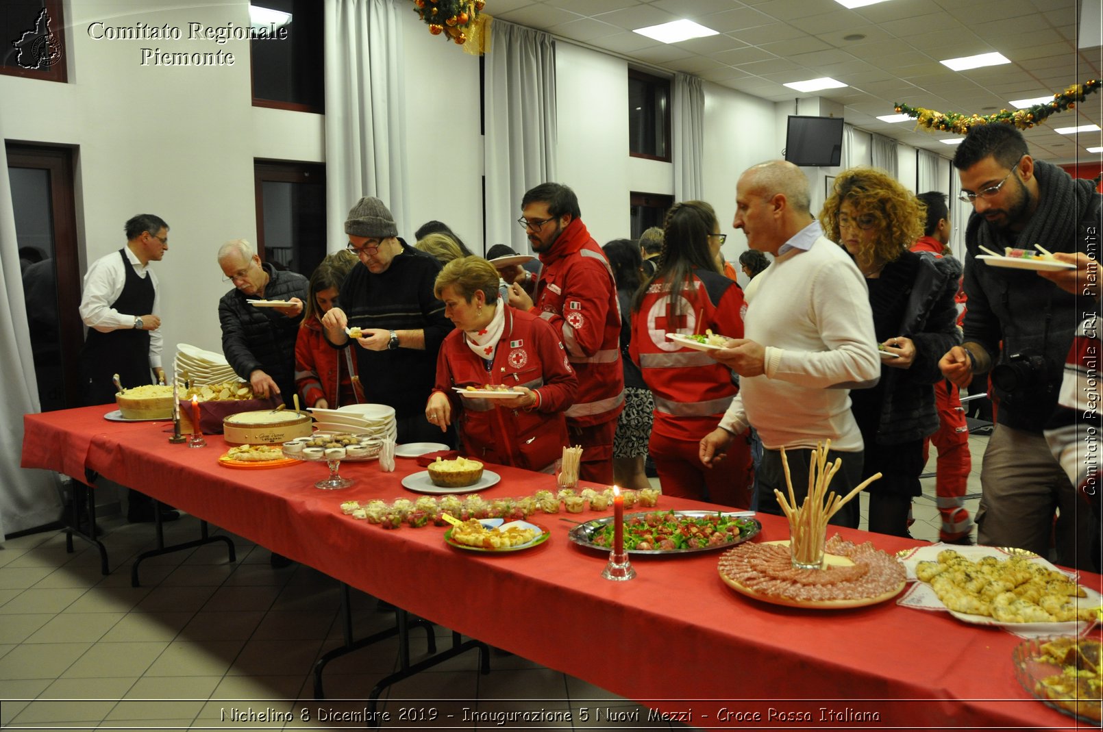 Nichelino 8 Dicembre 2019 - Inaugurazione 5 Nuovi Mezzi - Croce Rossa Italiana