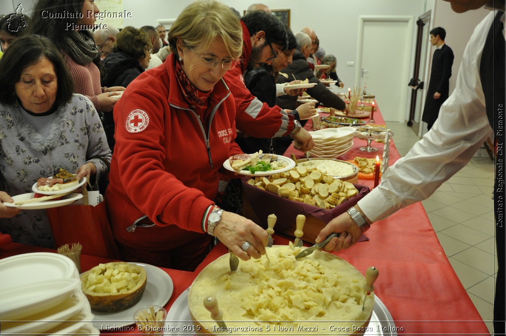 Nichelino 8 Dicembre 2019 - Inaugurazione 5 Nuovi Mezzi - Croce Rossa Italiana