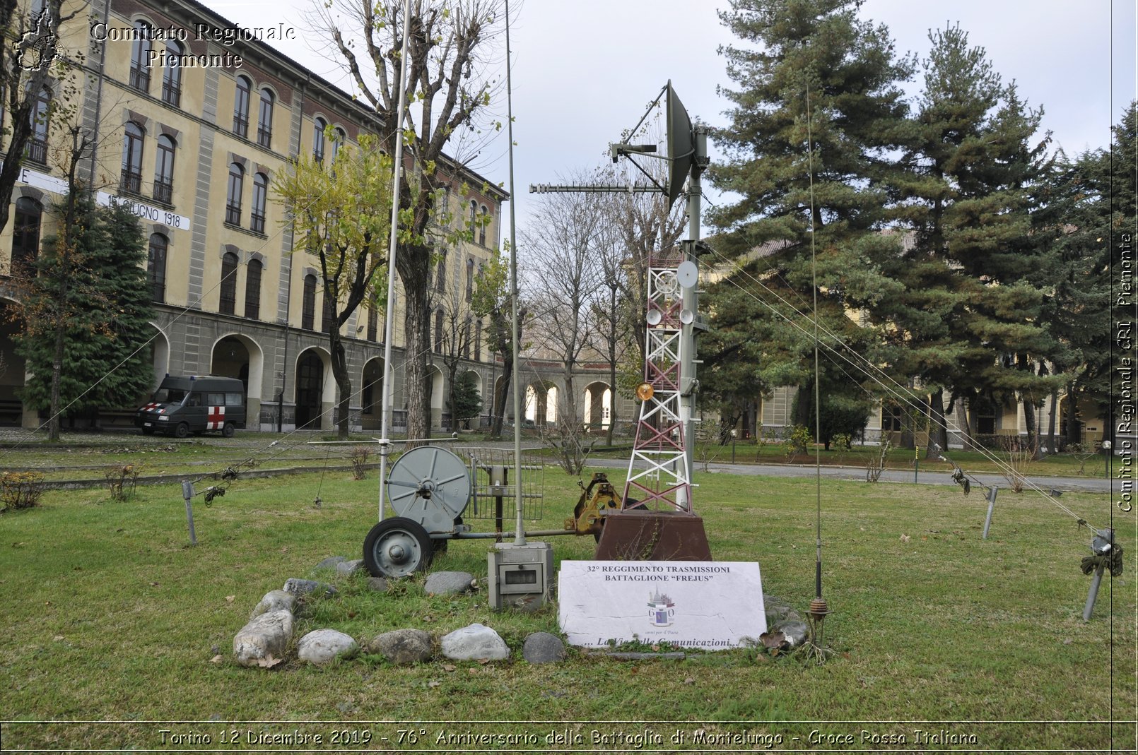 Torino 12 Dicembre 2019 - 76 Anniversario della Battaglia di Montelungo - Croce Rossa Italiana