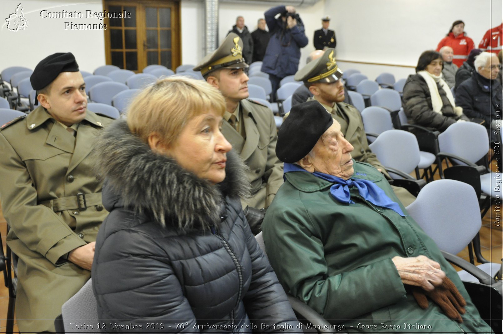 Torino 12 Dicembre 2019 - 76 Anniversario della Battaglia di Montelungo - Croce Rossa Italiana