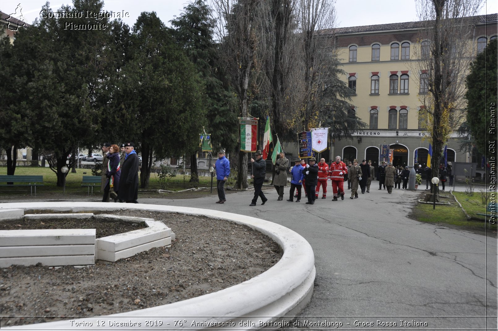 Torino 12 Dicembre 2019 - 76 Anniversario della Battaglia di Montelungo - Croce Rossa Italiana