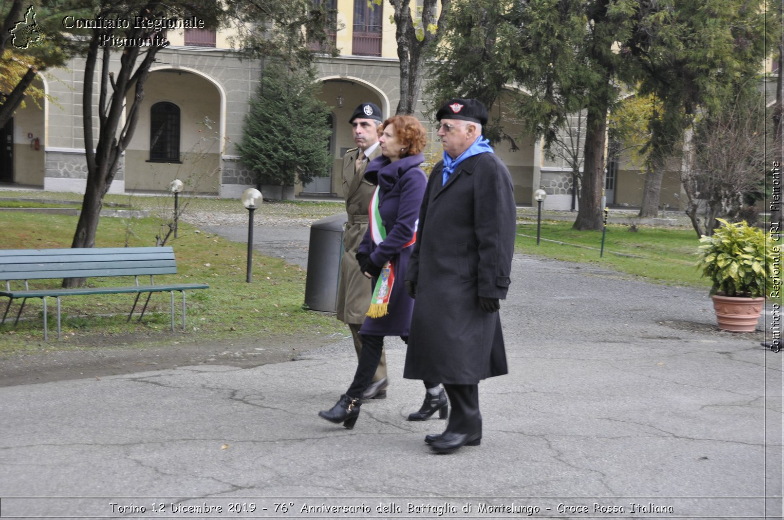 Torino 12 Dicembre 2019 - 76 Anniversario della Battaglia di Montelungo - Croce Rossa Italiana