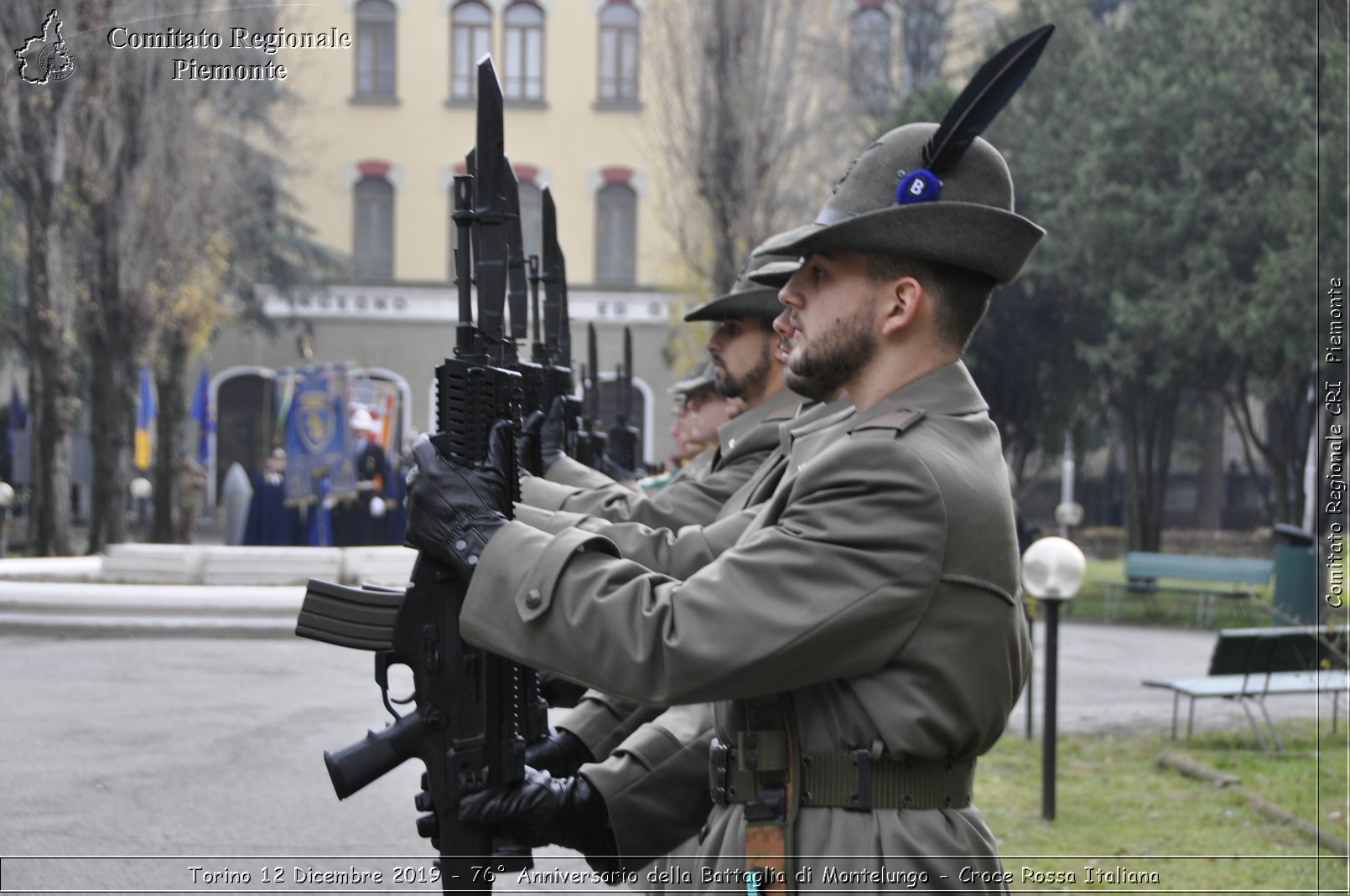 Torino 12 Dicembre 2019 - 76 Anniversario della Battaglia di Montelungo - Croce Rossa Italiana