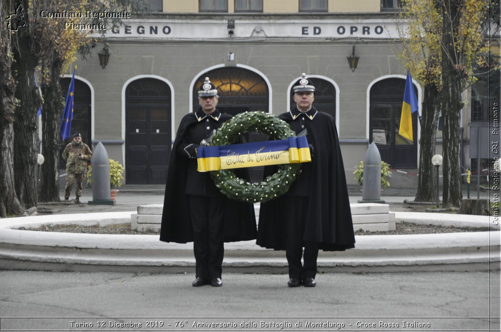 Torino 12 Dicembre 2019 - 76 Anniversario della Battaglia di Montelungo - Croce Rossa Italiana