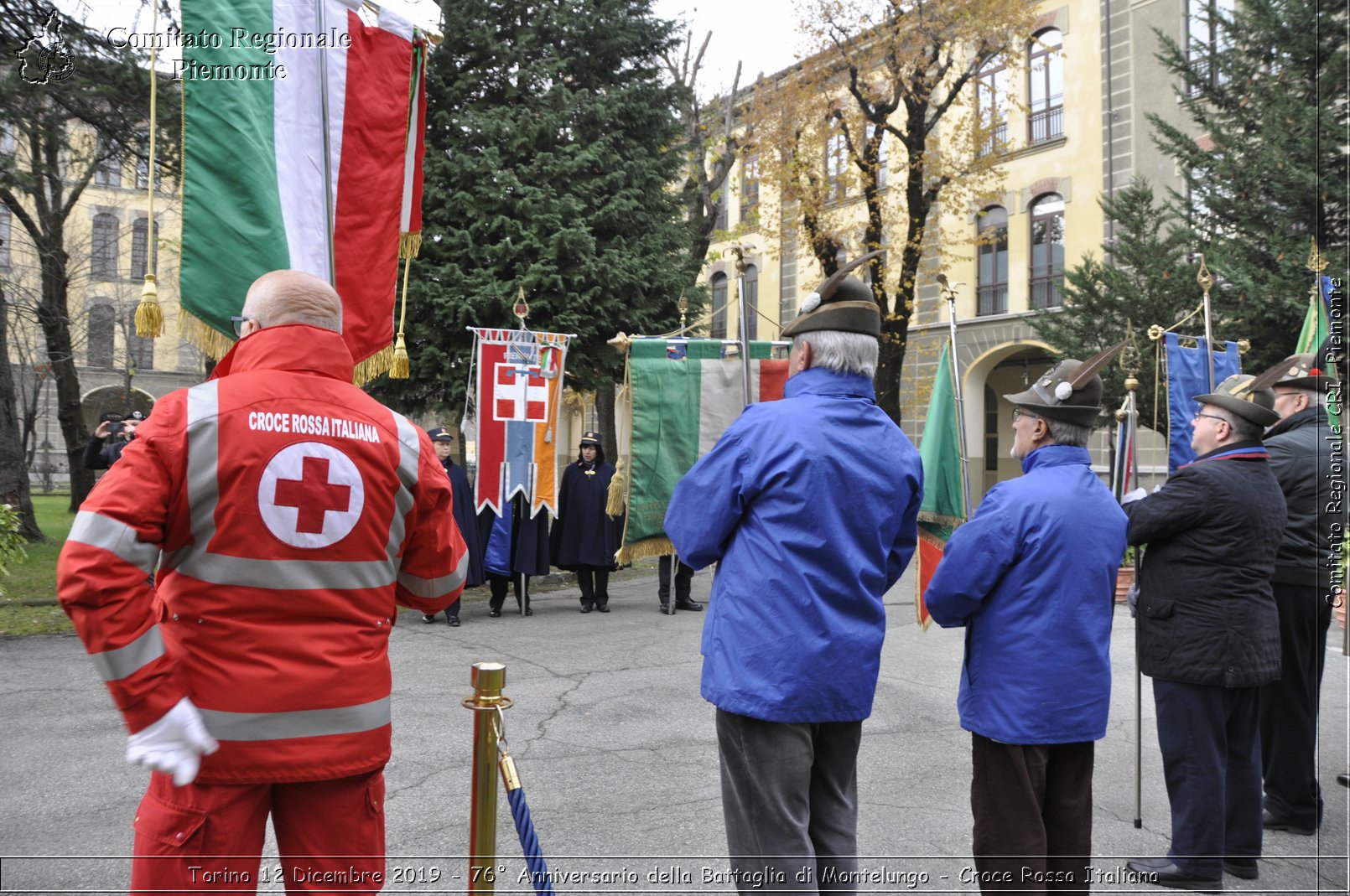 Torino 12 Dicembre 2019 - 76 Anniversario della Battaglia di Montelungo - Croce Rossa Italiana