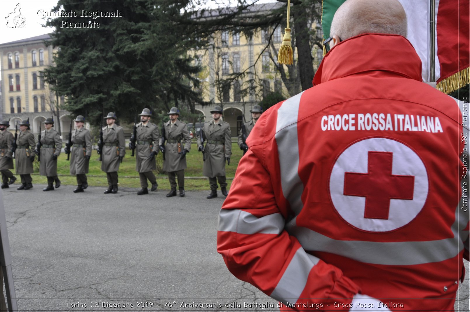 Torino 12 Dicembre 2019 - 76 Anniversario della Battaglia di Montelungo - Croce Rossa Italiana