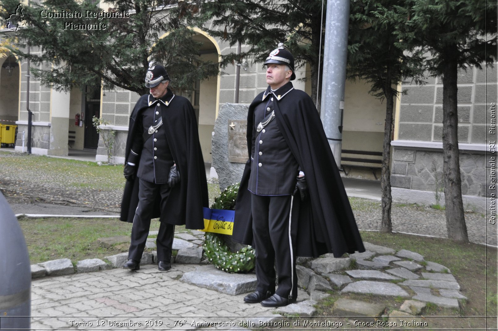 Torino 12 Dicembre 2019 - 76 Anniversario della Battaglia di Montelungo - Croce Rossa Italiana