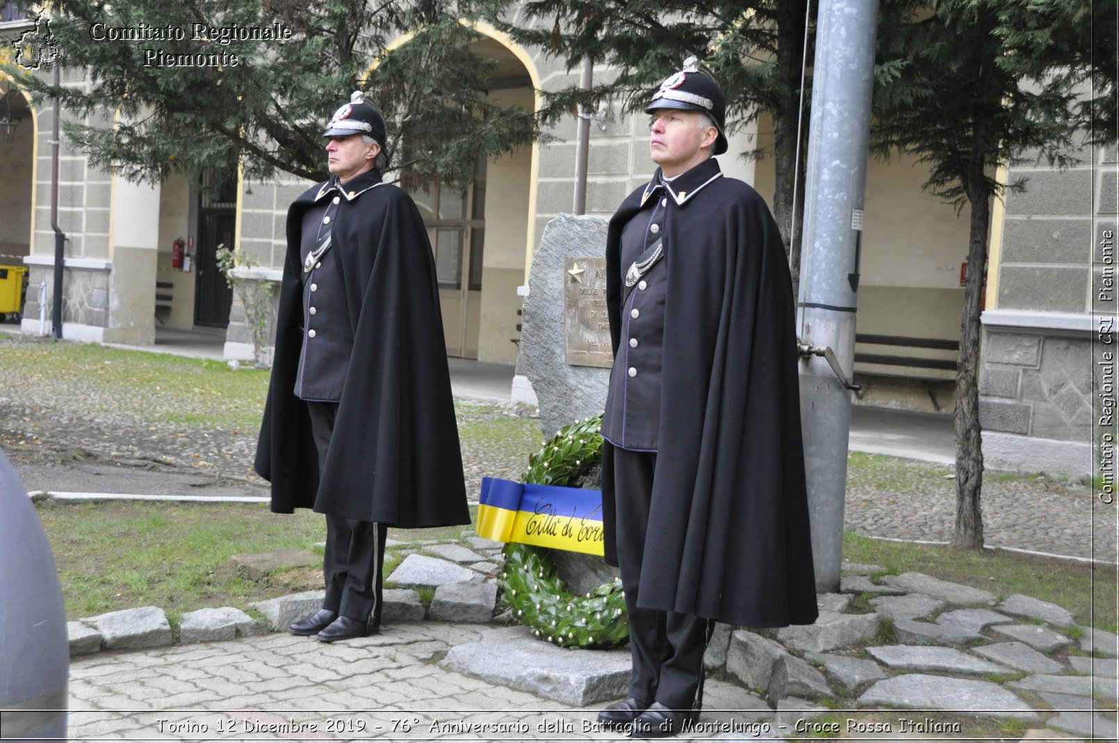 Torino 12 Dicembre 2019 - 76 Anniversario della Battaglia di Montelungo - Croce Rossa Italiana