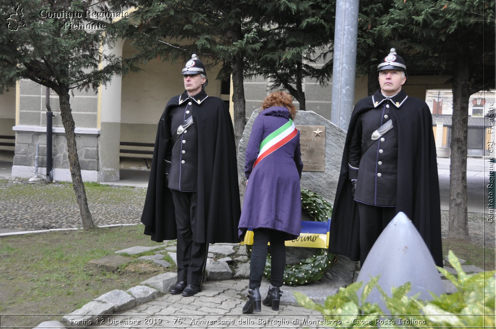 Torino 12 Dicembre 2019 - 76 Anniversario della Battaglia di Montelungo - Croce Rossa Italiana