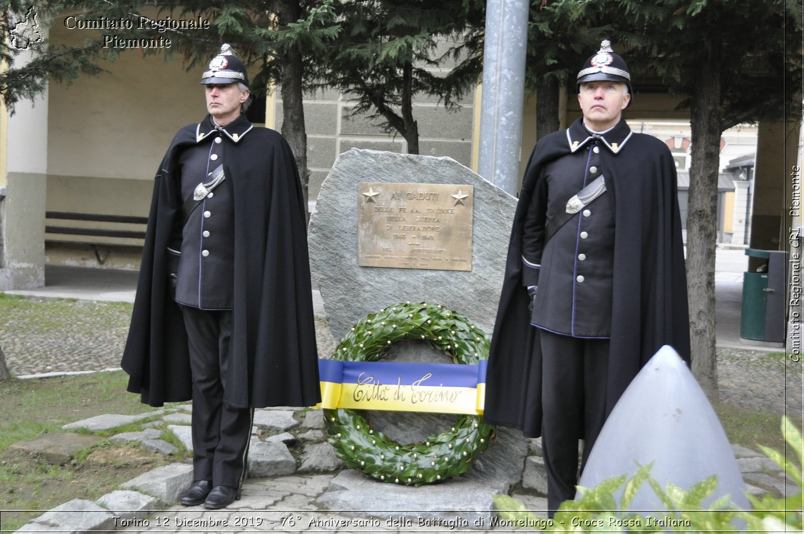 Torino 12 Dicembre 2019 - 76 Anniversario della Battaglia di Montelungo - Croce Rossa Italiana