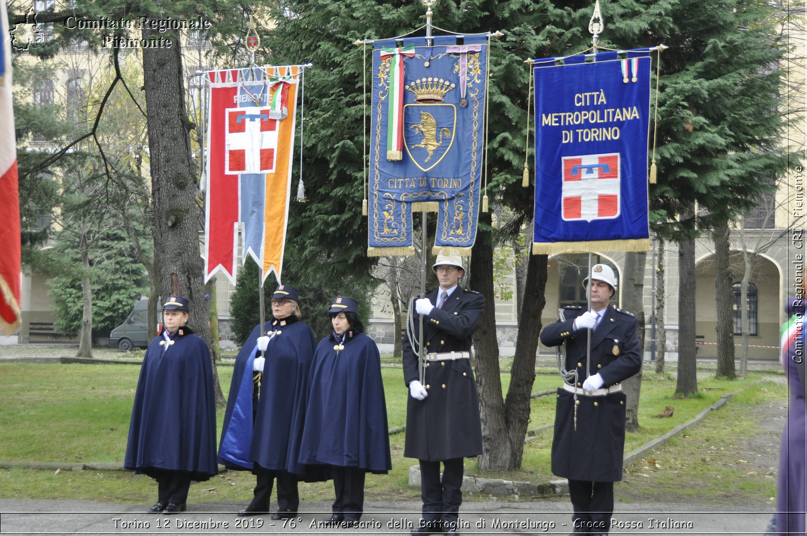 Torino 12 Dicembre 2019 - 76 Anniversario della Battaglia di Montelungo - Croce Rossa Italiana