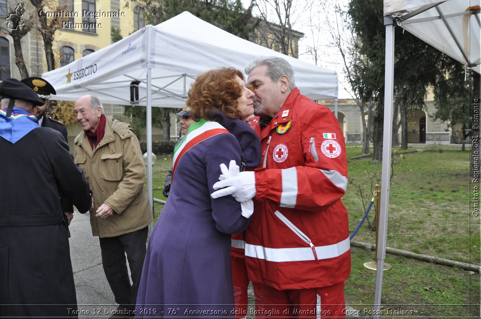 Torino 12 Dicembre 2019 - 76 Anniversario della Battaglia di Montelungo - Croce Rossa Italiana