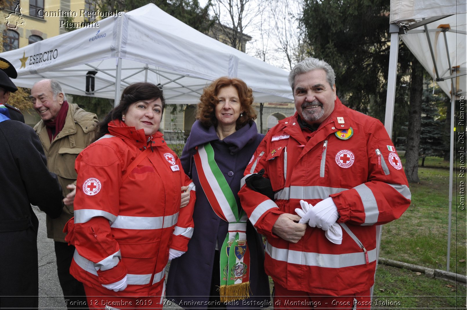 Torino 12 Dicembre 2019 - 76 Anniversario della Battaglia di Montelungo - Croce Rossa Italiana