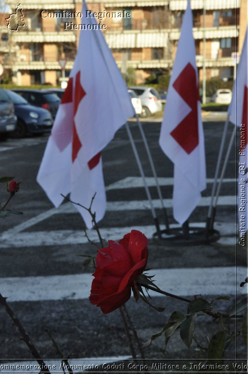 Chieri 14 Dicembre 2019 - Commemorazione Monumento Caduti Corpo Militare e Infermiere Volontarie - Croce Rossa Italiana