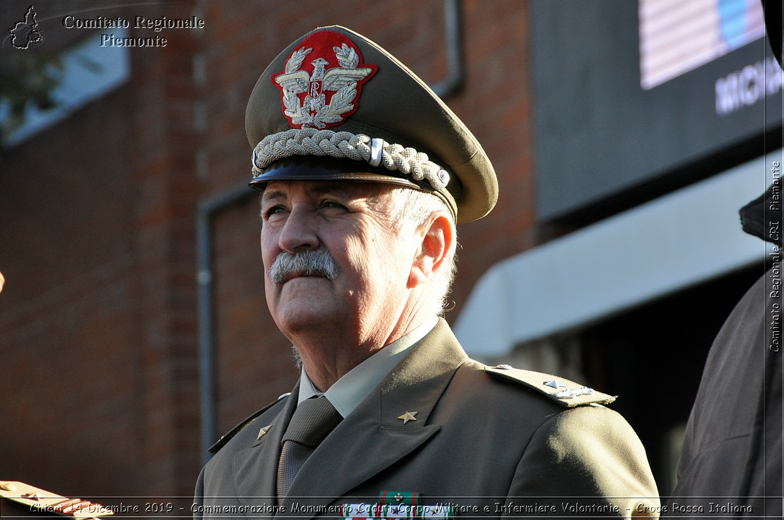 Chieri 14 Dicembre 2019 - Commemorazione Monumento Caduti Corpo Militare e Infermiere Volontarie - Croce Rossa Italiana