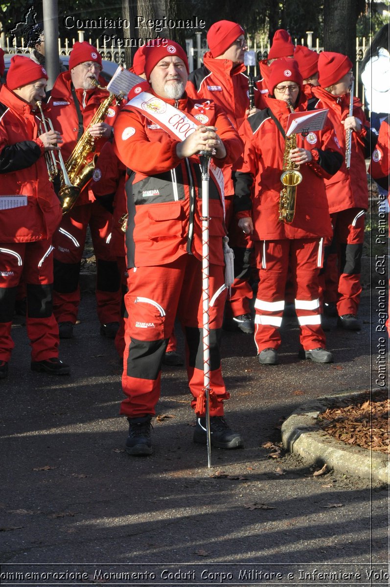 Chieri 14 Dicembre 2019 - Commemorazione Monumento Caduti Corpo Militare e Infermiere Volontarie - Croce Rossa Italiana