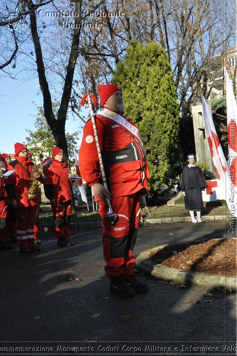 Chieri 14 Dicembre 2019 - Commemorazione Monumento Caduti Corpo Militare e Infermiere Volontarie - Croce Rossa Italiana