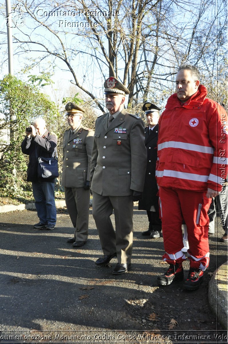 Chieri 14 Dicembre 2019 - Commemorazione Monumento Caduti Corpo Militare e Infermiere Volontarie - Croce Rossa Italiana