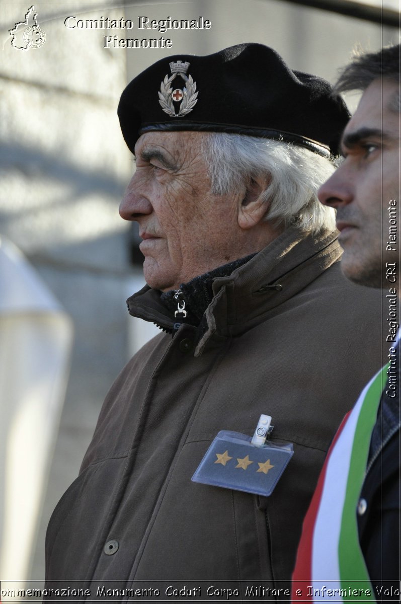 Chieri 14 Dicembre 2019 - Commemorazione Monumento Caduti Corpo Militare e Infermiere Volontarie - Croce Rossa Italiana