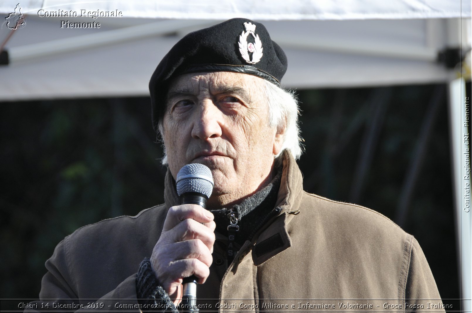 Chieri 14 Dicembre 2019 - Commemorazione Monumento Caduti Corpo Militare e Infermiere Volontarie - Croce Rossa Italiana