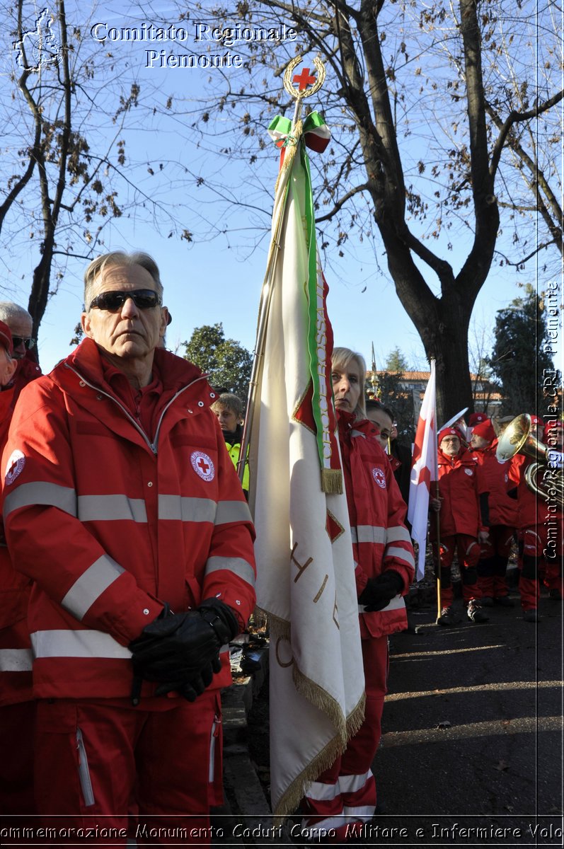 Chieri 14 Dicembre 2019 - Commemorazione Monumento Caduti Corpo Militare e Infermiere Volontarie - Croce Rossa Italiana