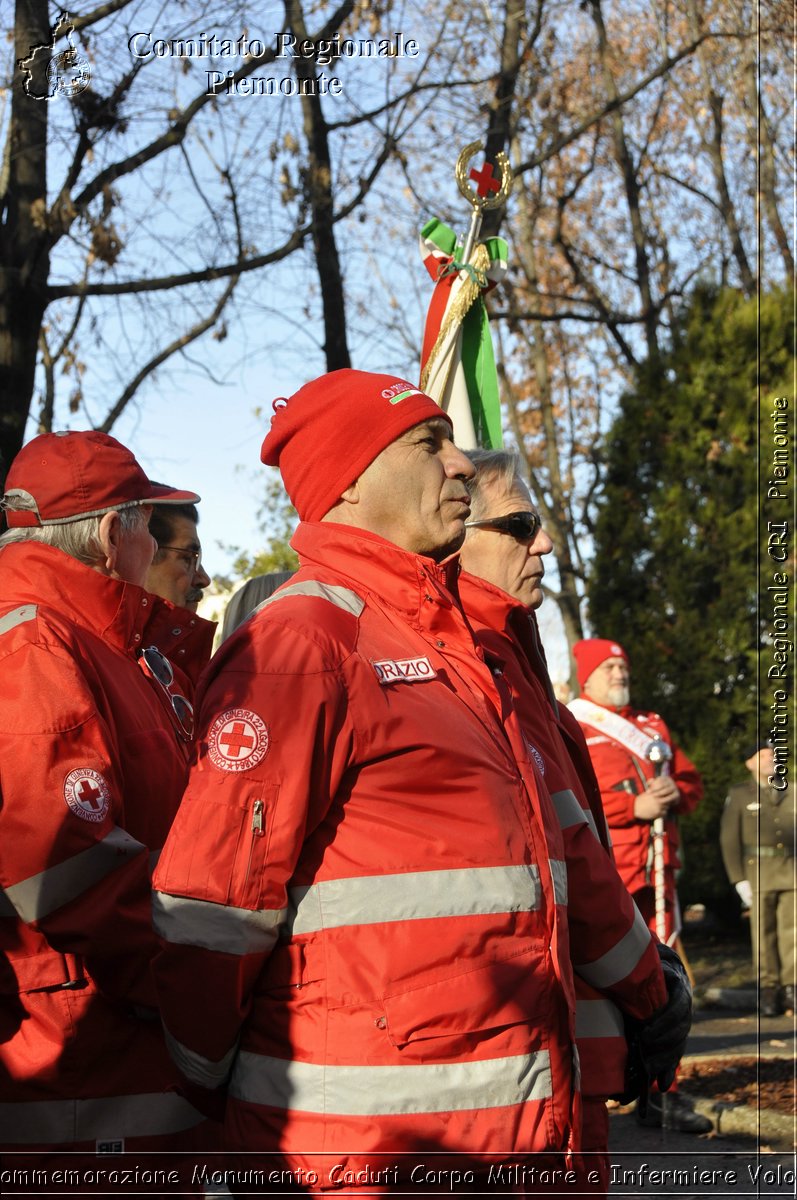 Chieri 14 Dicembre 2019 - Commemorazione Monumento Caduti Corpo Militare e Infermiere Volontarie - Croce Rossa Italiana