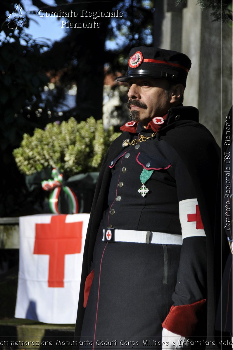 Chieri 14 Dicembre 2019 - Commemorazione Monumento Caduti Corpo Militare e Infermiere Volontarie - Croce Rossa Italiana