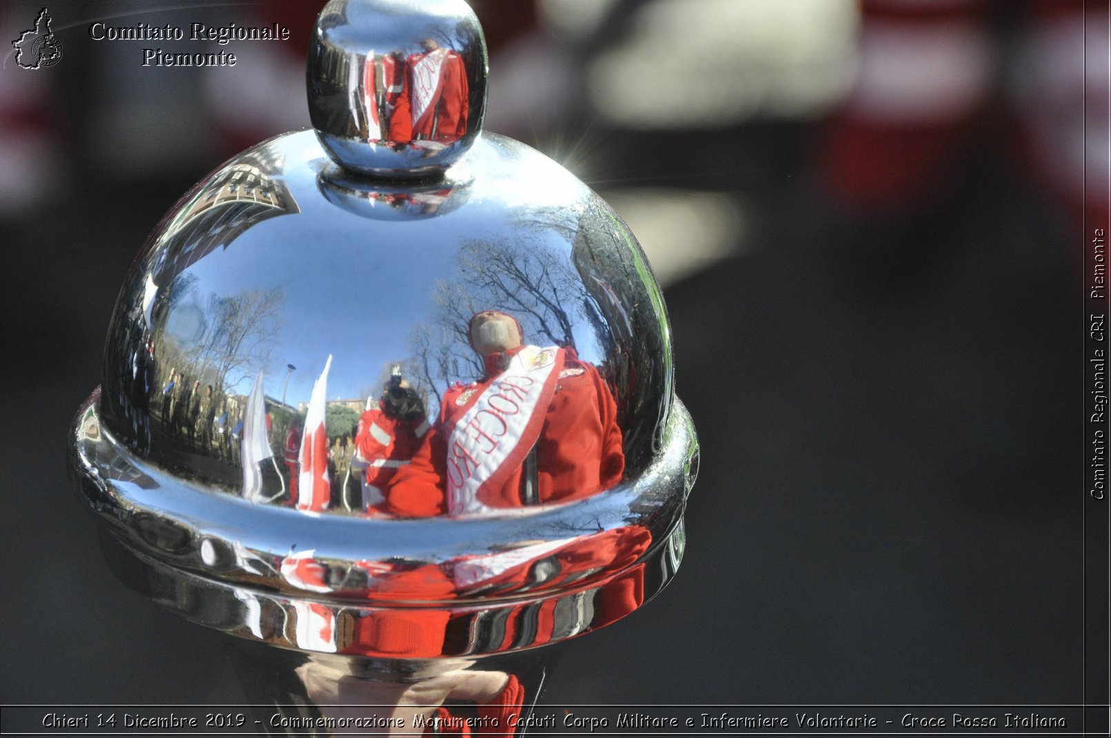 Chieri 14 Dicembre 2019 - Commemorazione Monumento Caduti Corpo Militare e Infermiere Volontarie - Croce Rossa Italiana