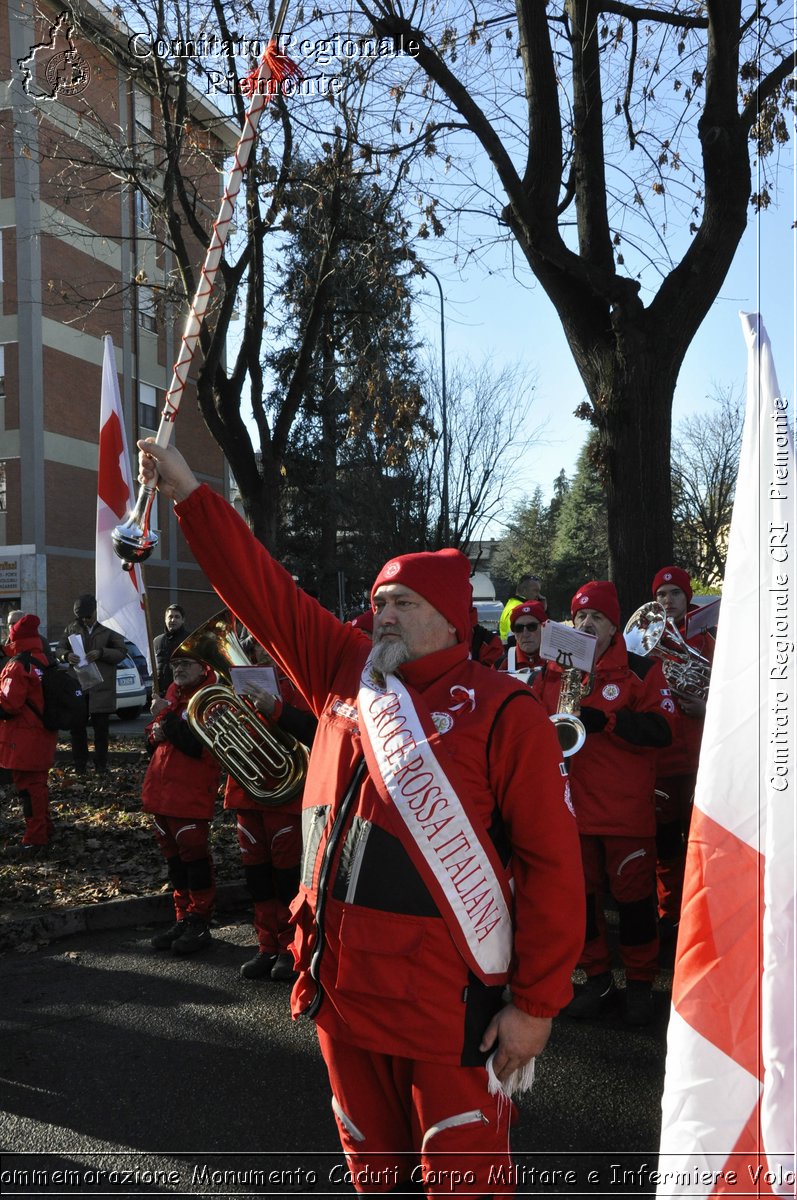 Chieri 14 Dicembre 2019 - Commemorazione Monumento Caduti Corpo Militare e Infermiere Volontarie - Croce Rossa Italiana