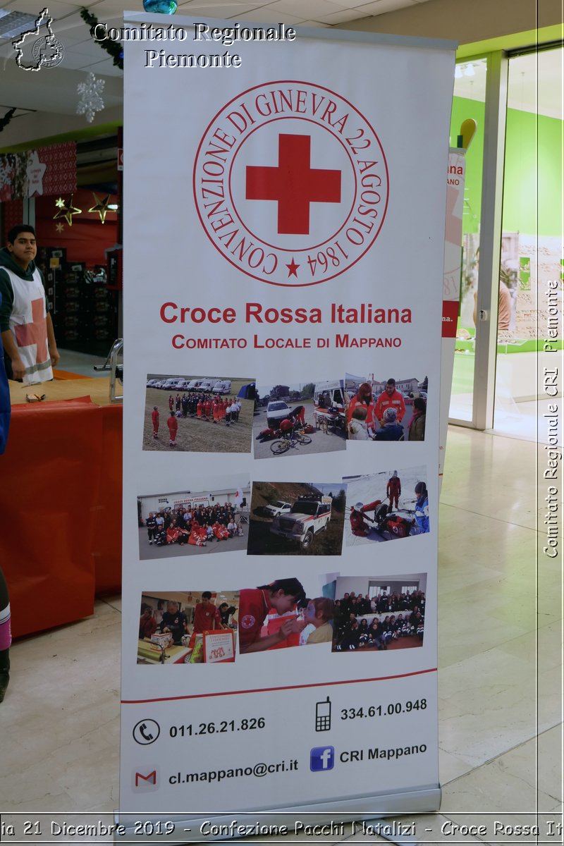 Venaria 21 Dicembre 2019 - Confezione Pacchi Natalizi - Croce Rossa Italiana