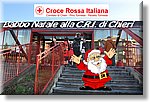 Chieri 22 Dicembre 2019 - Babbo Natale in visita alla CRI di Chieri - Croce Rossa Italiana