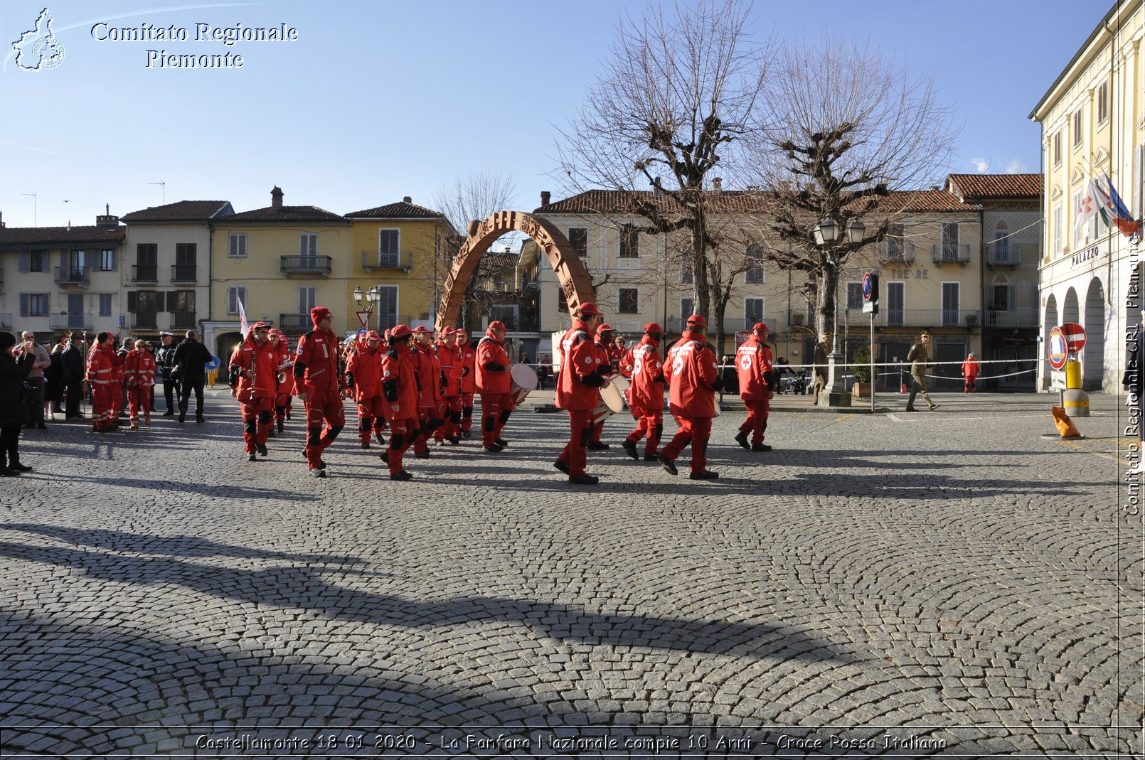 Castellamonte 18 01 2020 - La Fanfara Nazionale compie 10 Anni - Croce Rossa Italiana