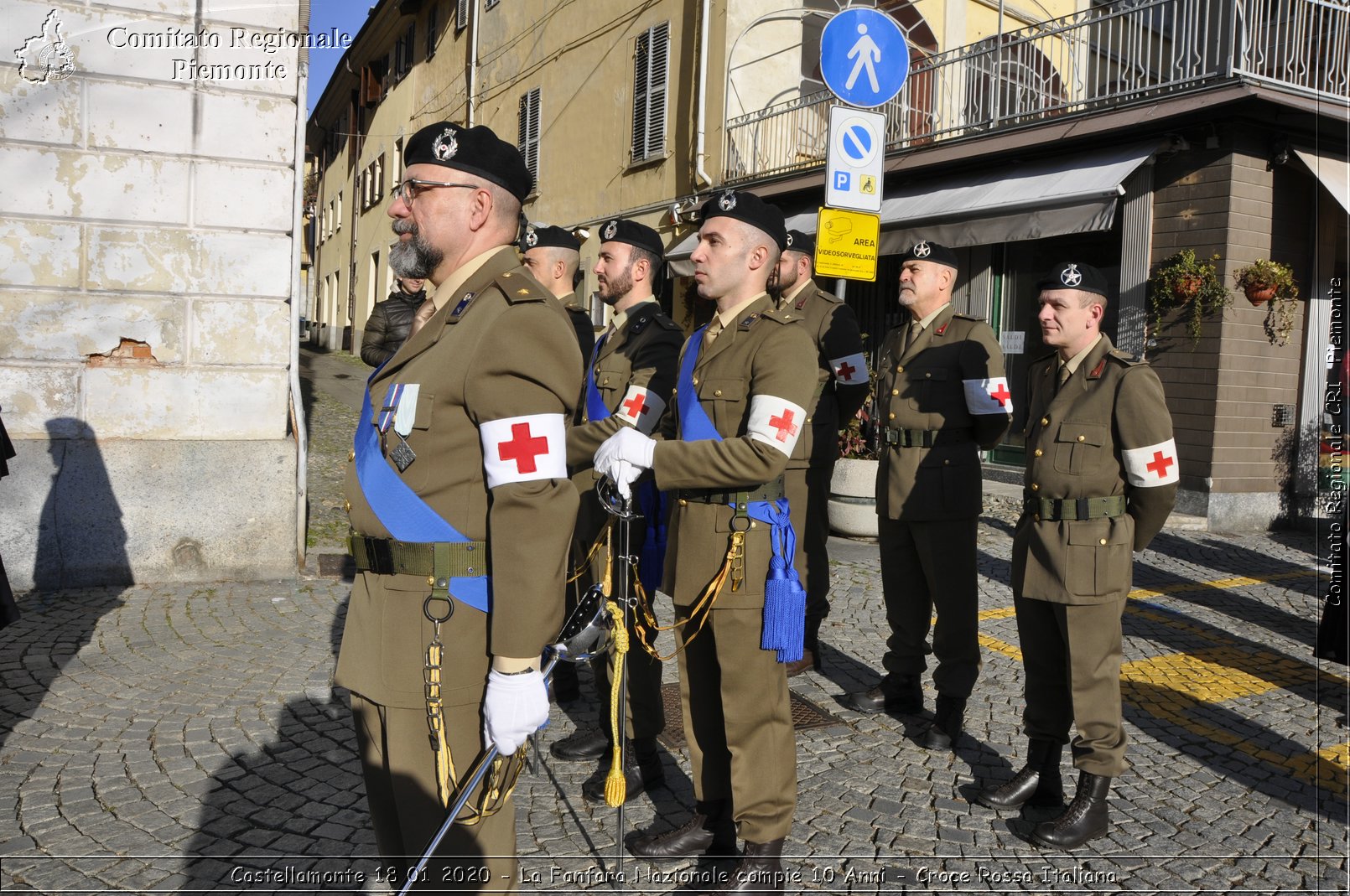 Castellamonte 18 01 2020 - La Fanfara Nazionale compie 10 Anni - Croce Rossa Italiana