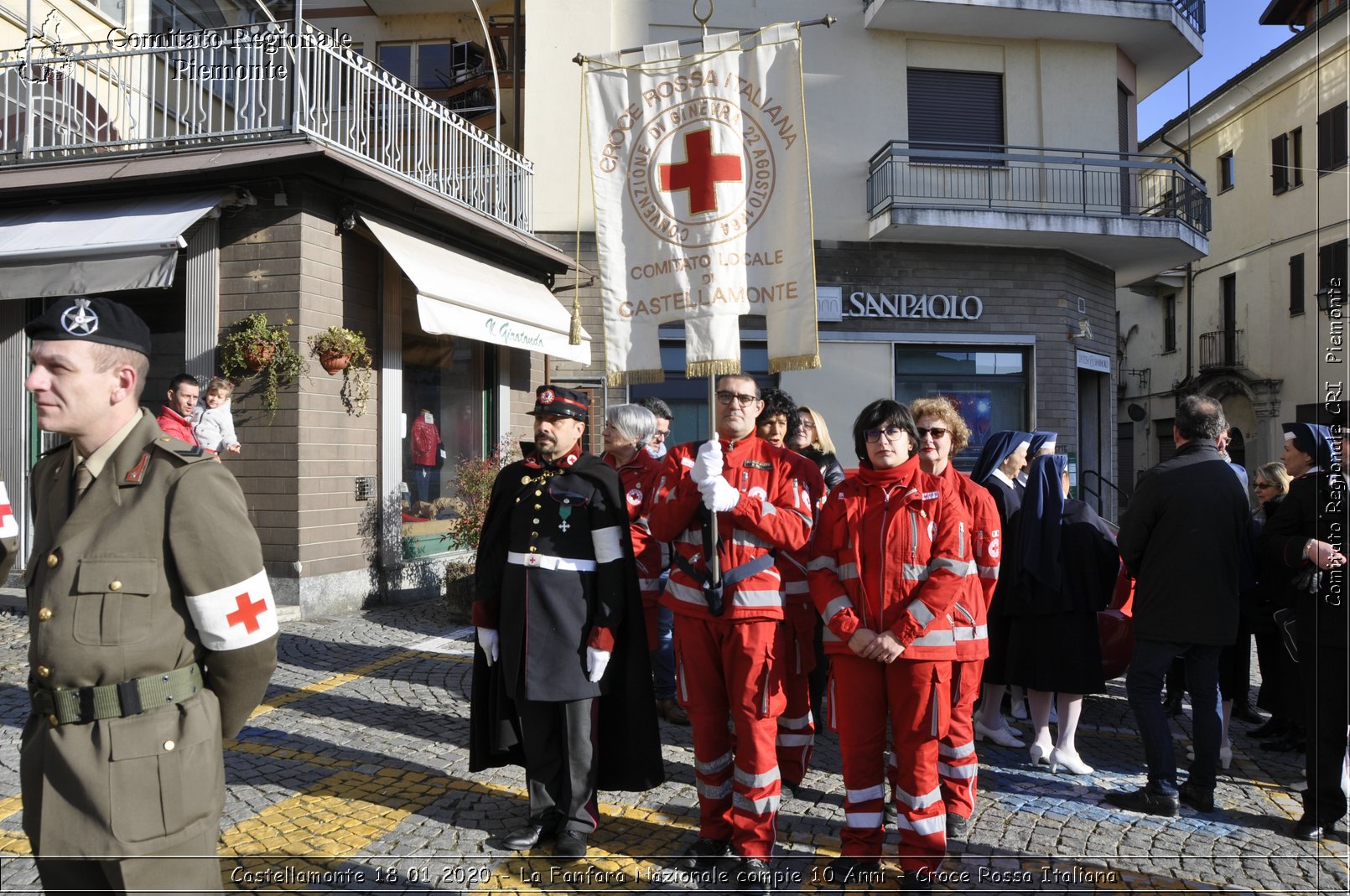 Castellamonte 18 01 2020 - La Fanfara Nazionale compie 10 Anni - Croce Rossa Italiana