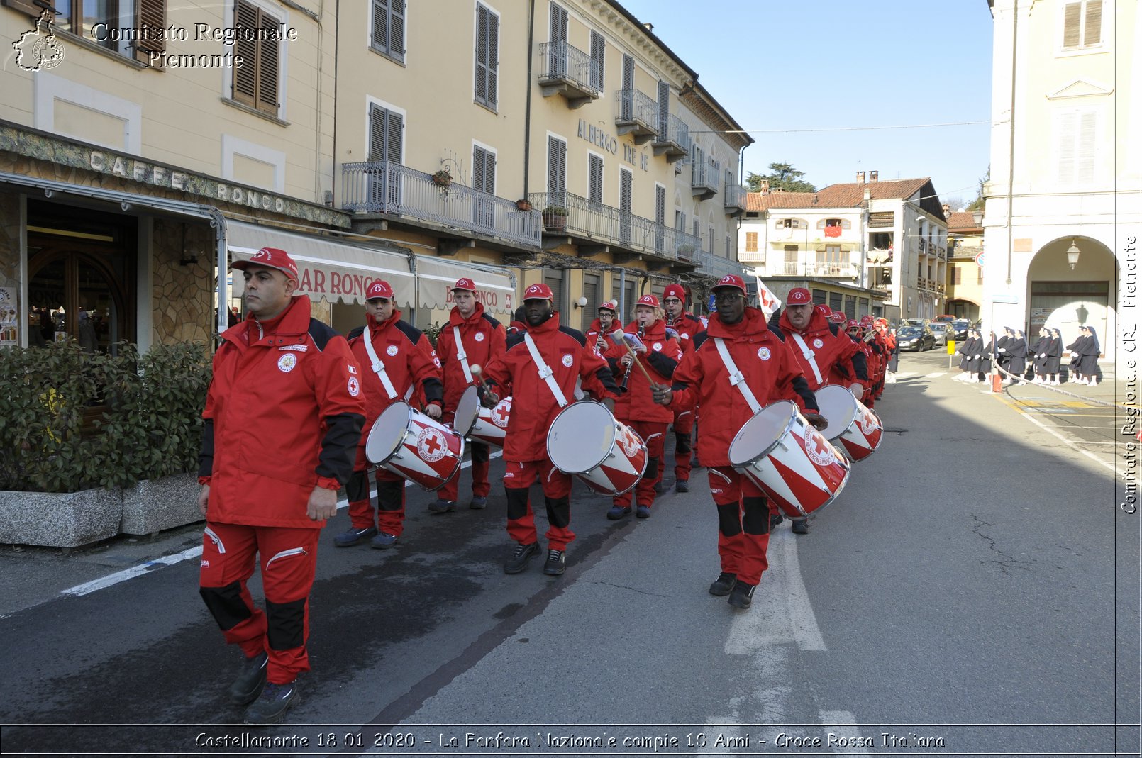 Castellamonte 18 01 2020 - La Fanfara Nazionale compie 10 Anni - Croce Rossa Italiana