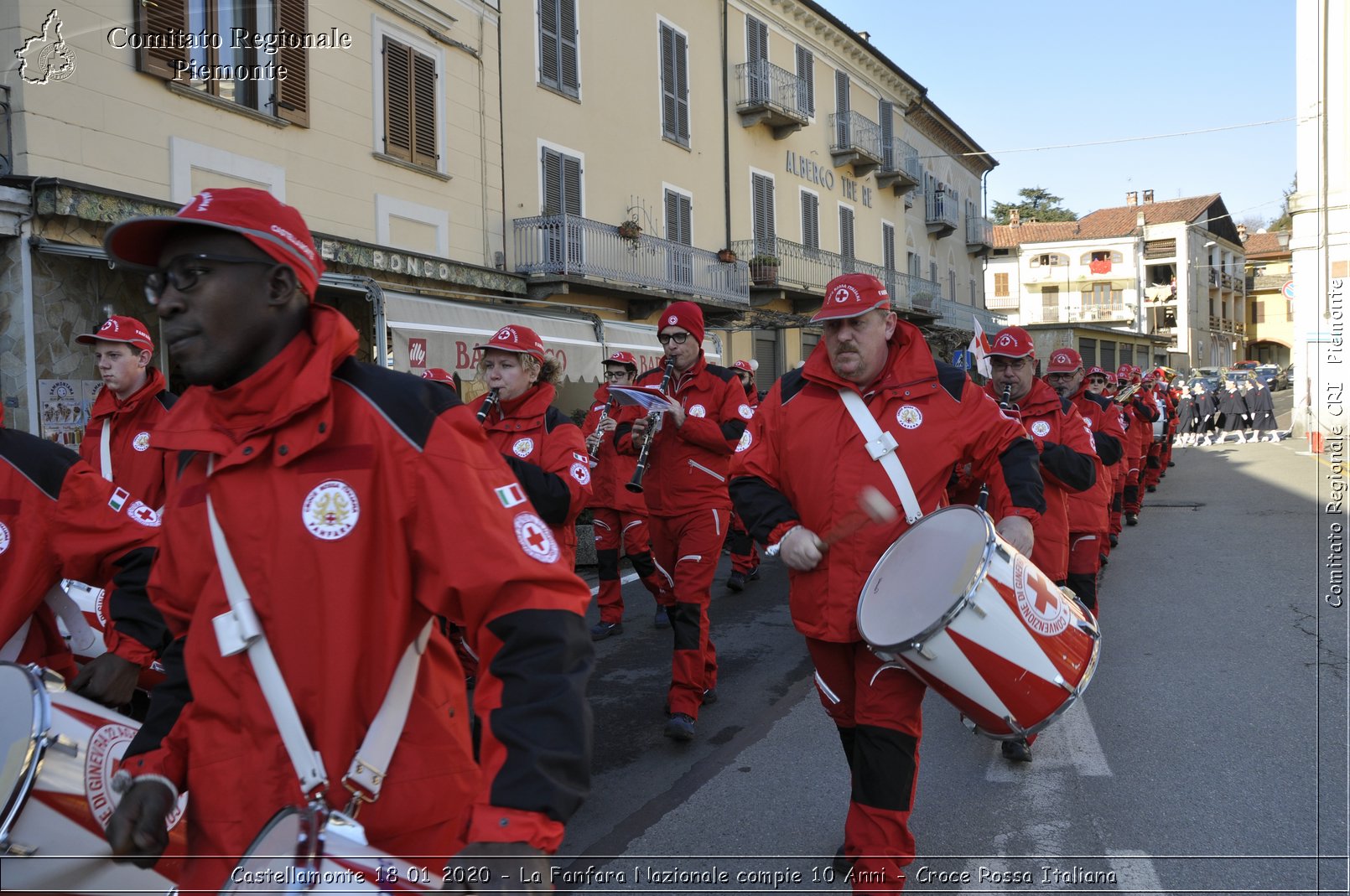 Castellamonte 18 01 2020 - La Fanfara Nazionale compie 10 Anni - Croce Rossa Italiana