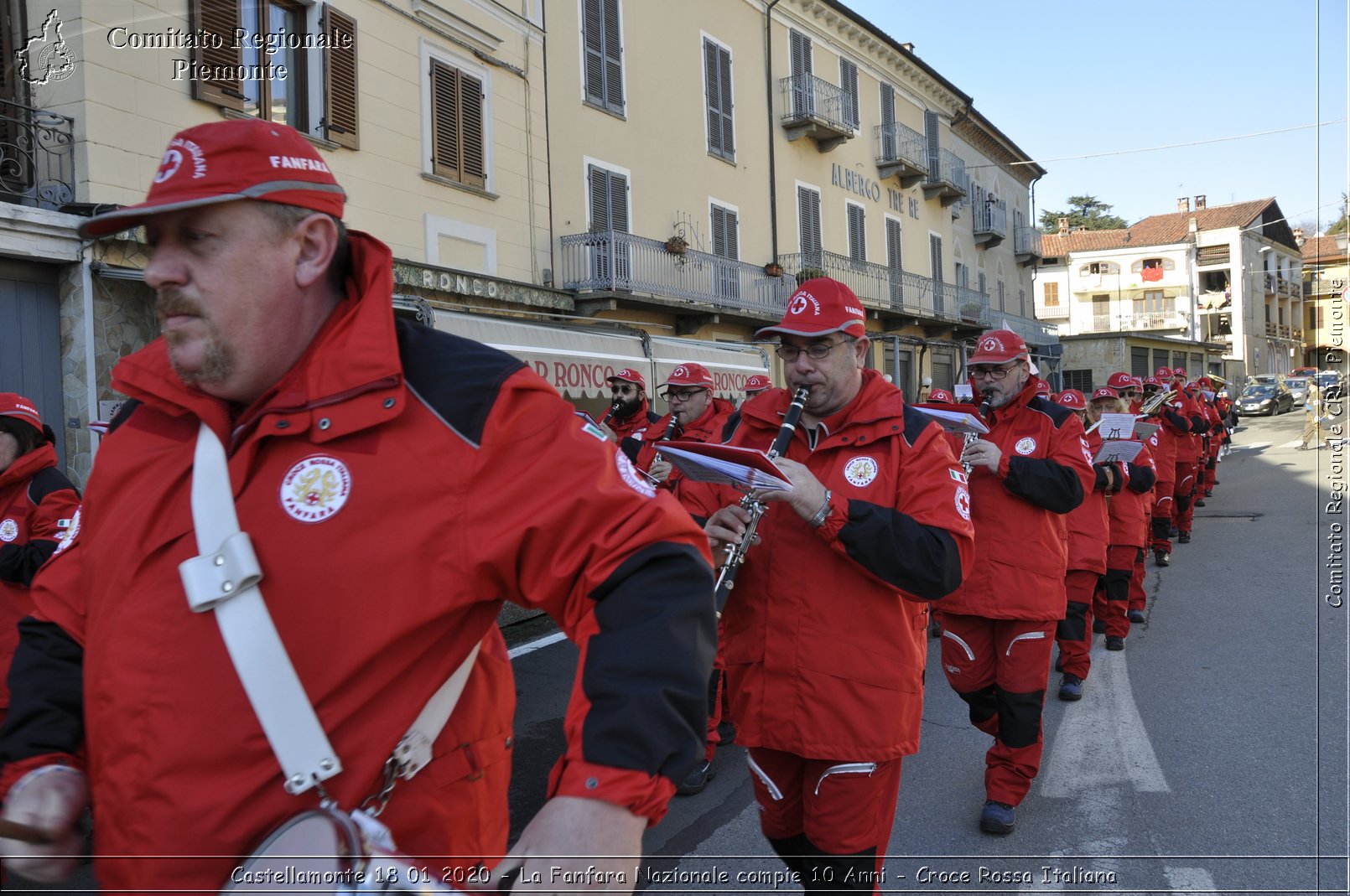 Castellamonte 18 01 2020 - La Fanfara Nazionale compie 10 Anni - Croce Rossa Italiana