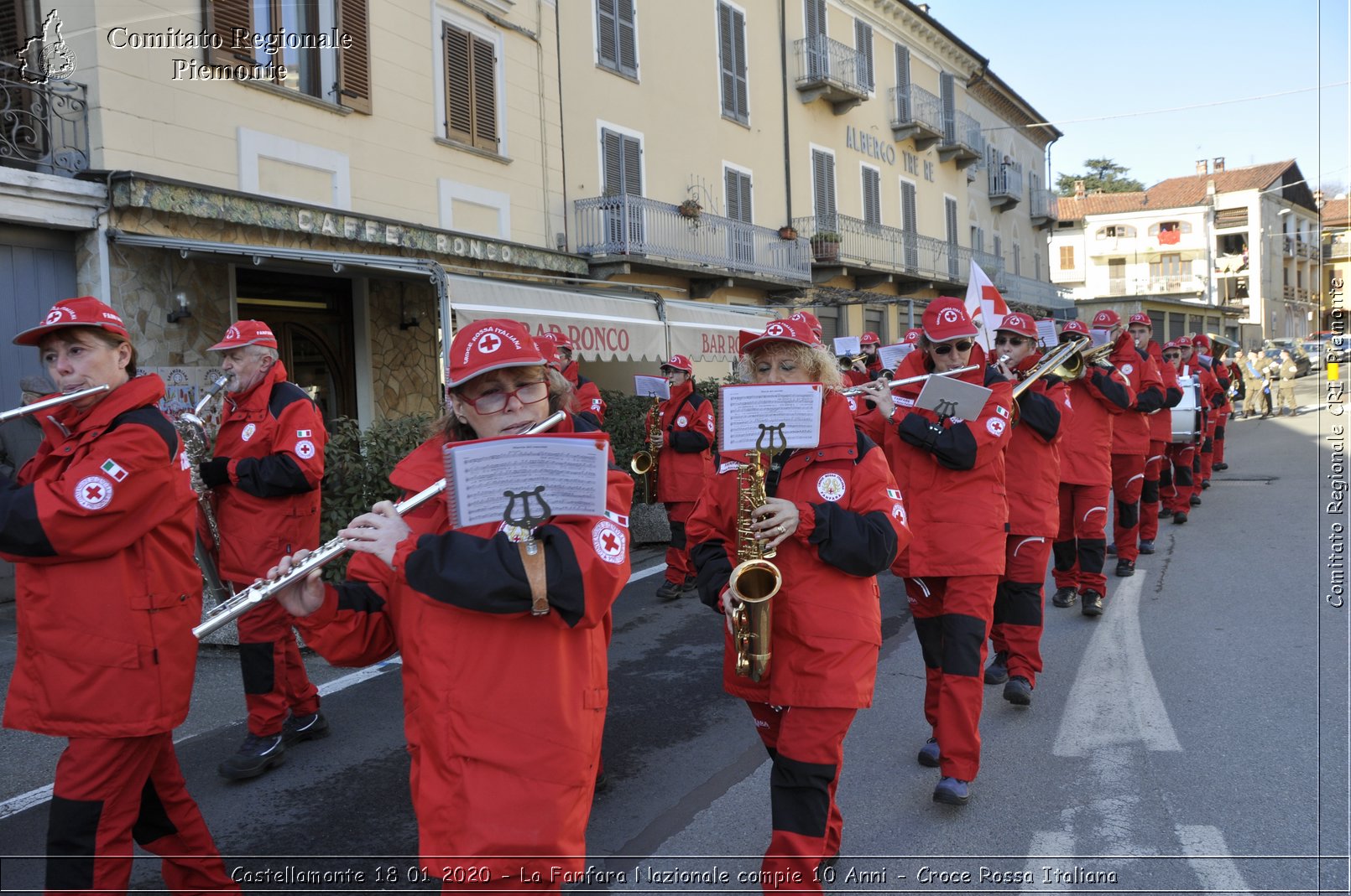 Castellamonte 18 01 2020 - La Fanfara Nazionale compie 10 Anni - Croce Rossa Italiana