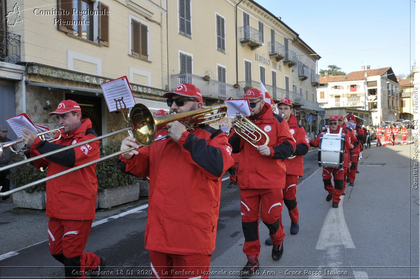 Castellamonte 18 01 2020 - La Fanfara Nazionale compie 10 Anni - Croce Rossa Italiana