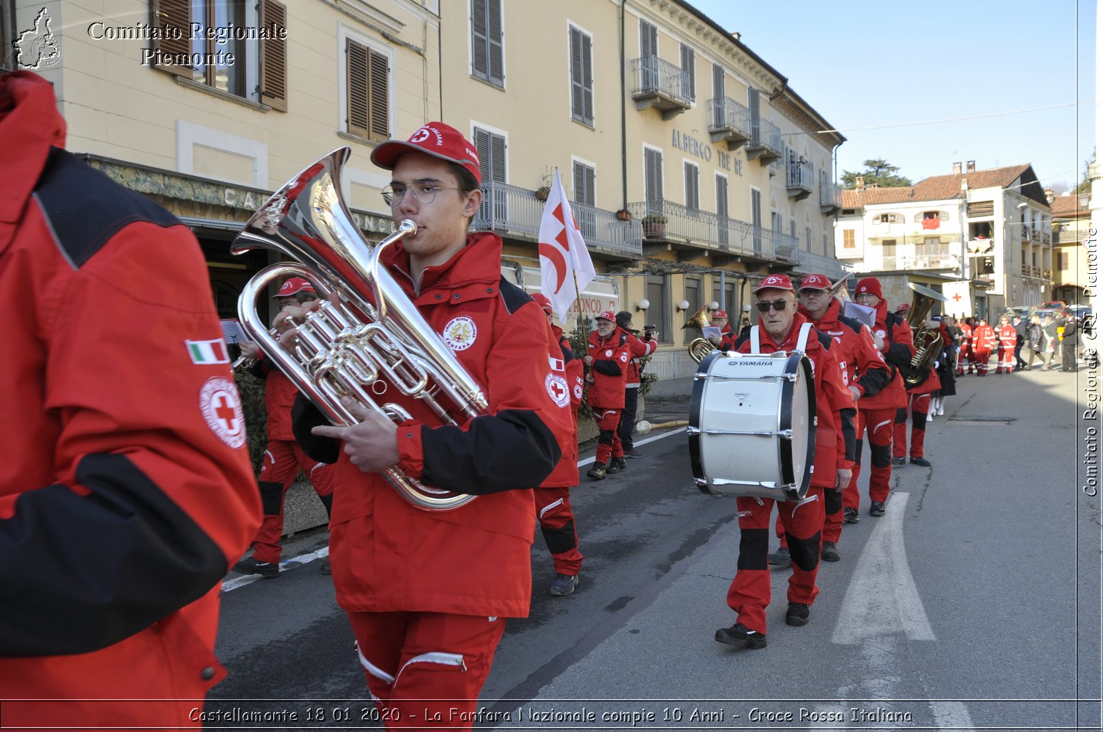 Castellamonte 18 01 2020 - La Fanfara Nazionale compie 10 Anni - Croce Rossa Italiana