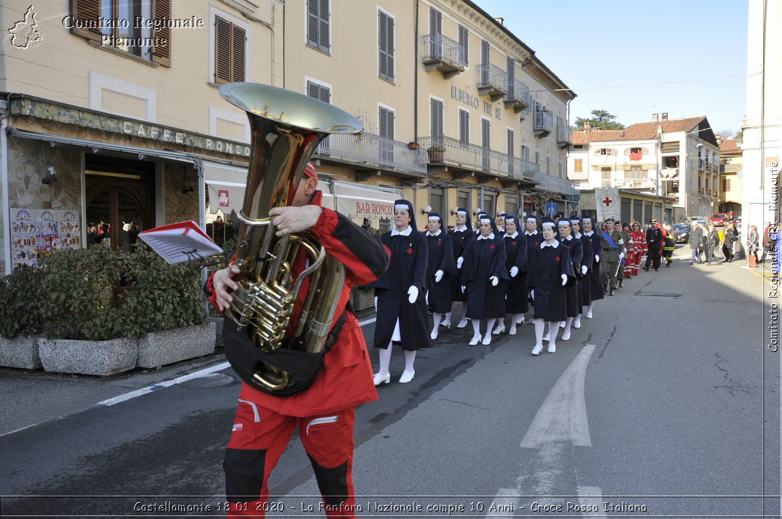 Castellamonte 18 01 2020 - La Fanfara Nazionale compie 10 Anni - Croce Rossa Italiana