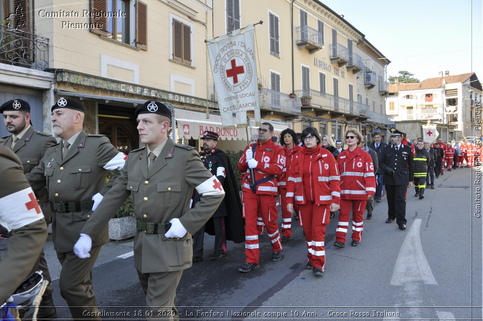 Castellamonte 18 01 2020 - La Fanfara Nazionale compie 10 Anni - Croce Rossa Italiana