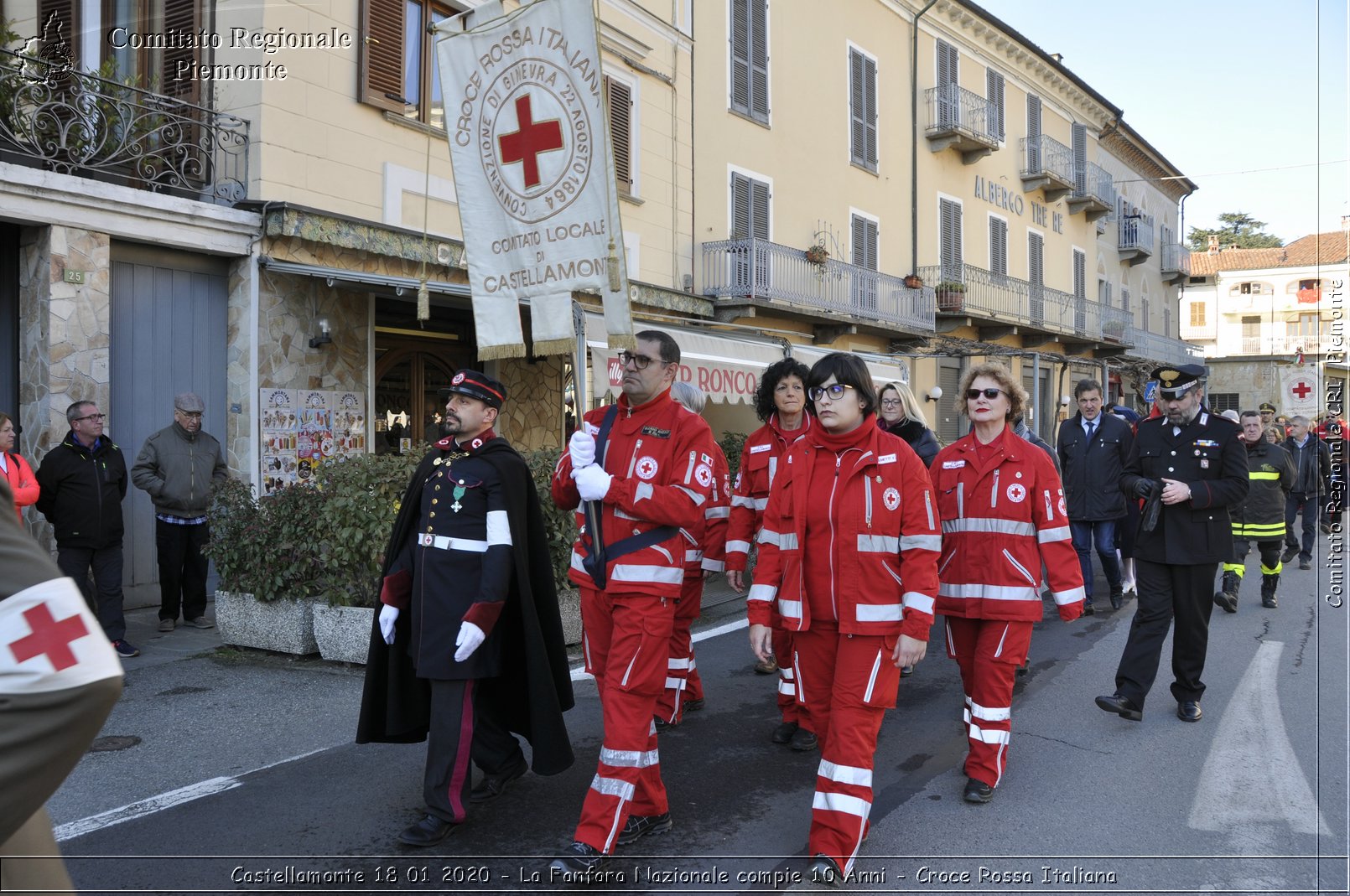 Castellamonte 18 01 2020 - La Fanfara Nazionale compie 10 Anni - Croce Rossa Italiana