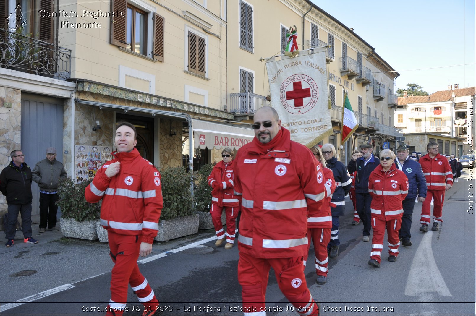 Castellamonte 18 01 2020 - La Fanfara Nazionale compie 10 Anni - Croce Rossa Italiana