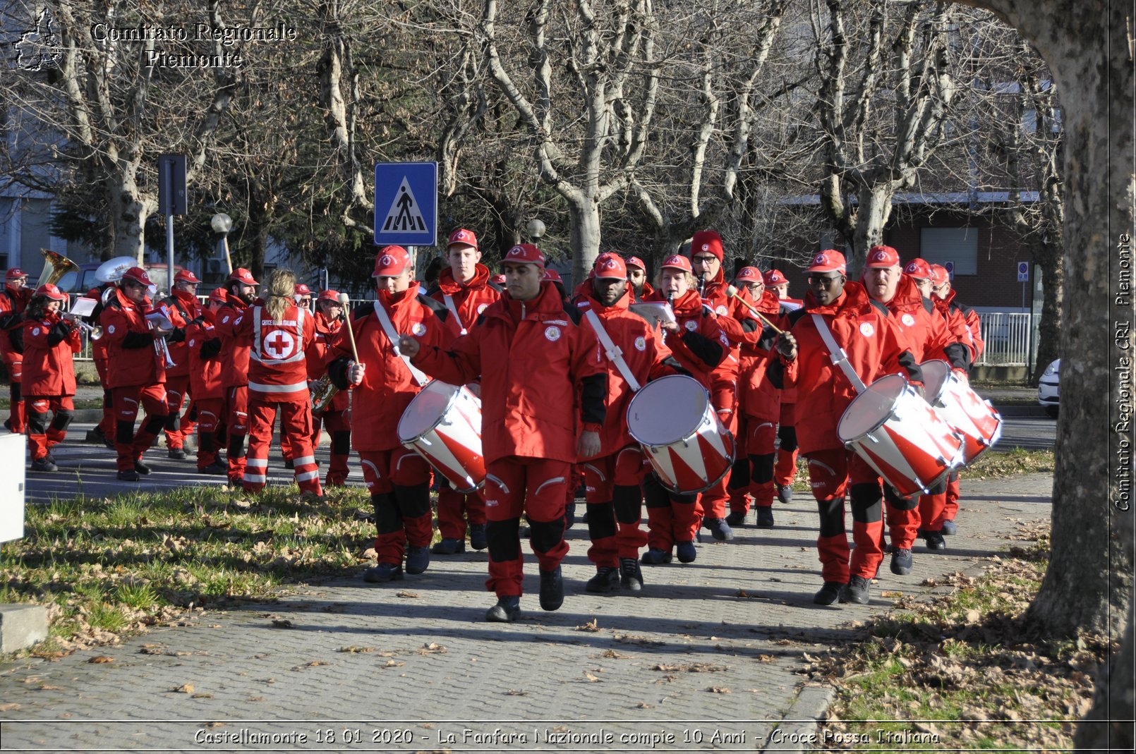 Castellamonte 18 01 2020 - La Fanfara Nazionale compie 10 Anni - Croce Rossa Italiana